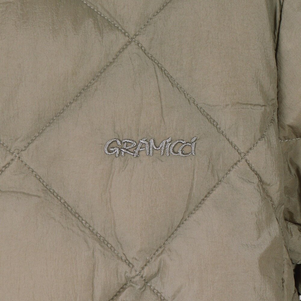 グラミチ（Gramicci）（メンズ、レディース）インナーダウンジャケット G4FU-J101-TG-STONE GREY