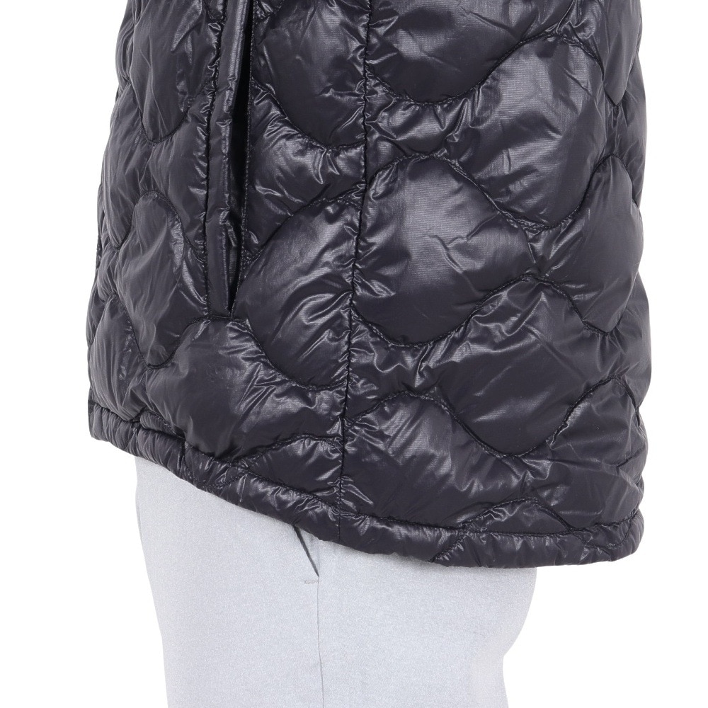 ボンファイア（Bonfire）（メンズ）インナーダウン カーディガン DETACHABLE SLEEVE 50BNF4NGA2368 BK ナンガコラボ NANGA