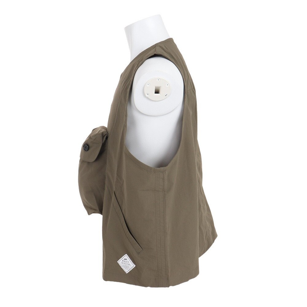 クリフメイヤー（KRIFF MAYER）（メンズ）ギアベスト MENS 2255101-69:KHAKI カーキ