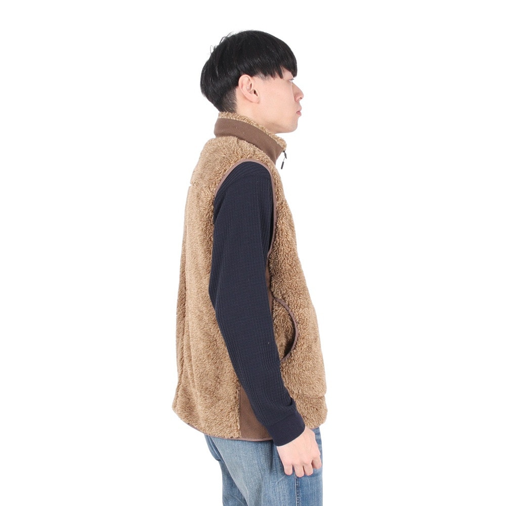 クリフメイヤー（KRIFF MAYER）（メンズ）シャギーボアベスト 2414405 20 BEIGE