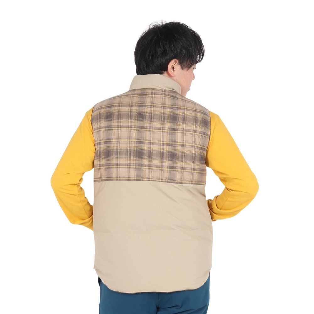 ジャックウルフスキン（JackWolfskin）（メンズ）ランバージャック ダウンベスト A63197-5719