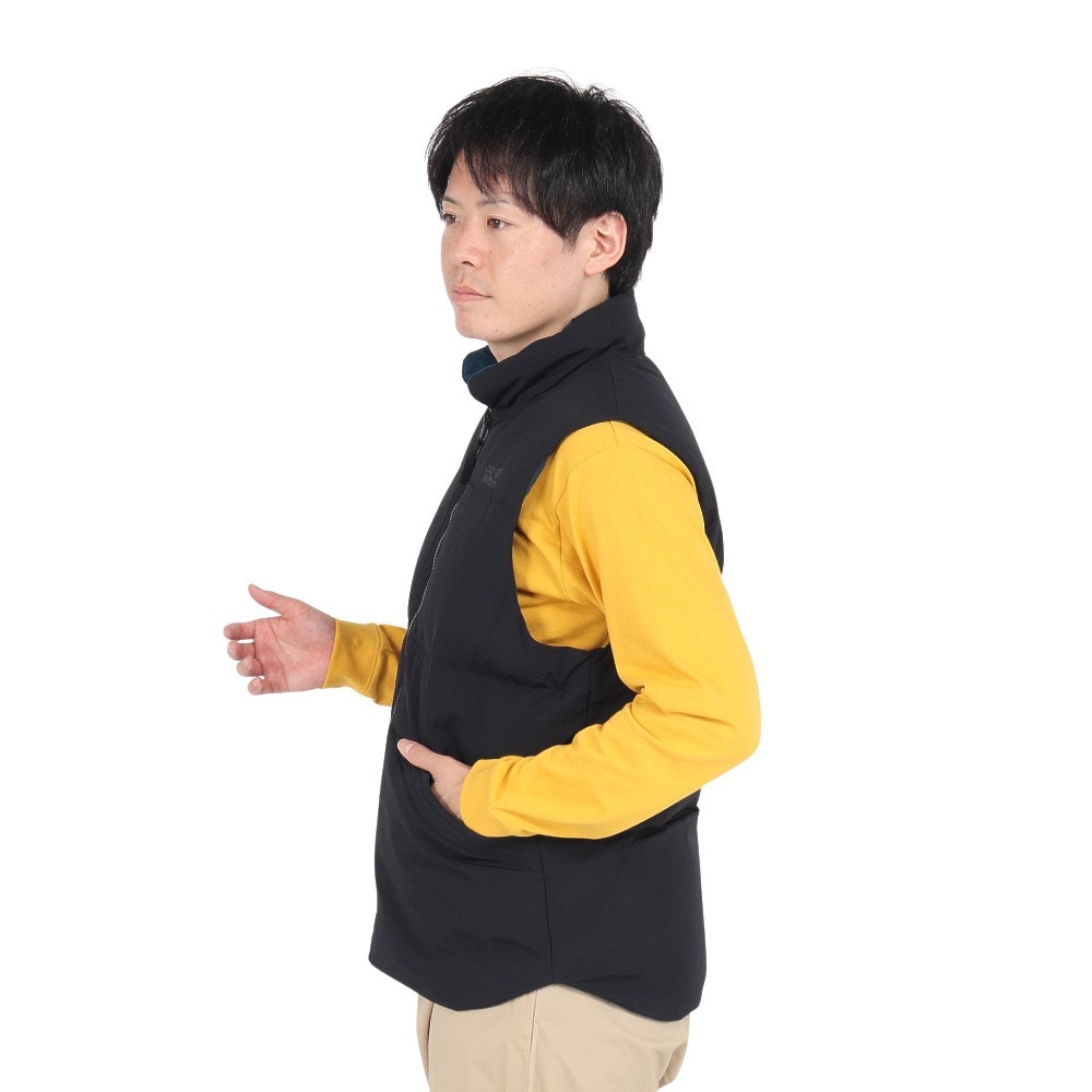 ジャックウルフスキン（JackWolfskin）（メンズ）ランバージャック ダウンベスト A63197-6000