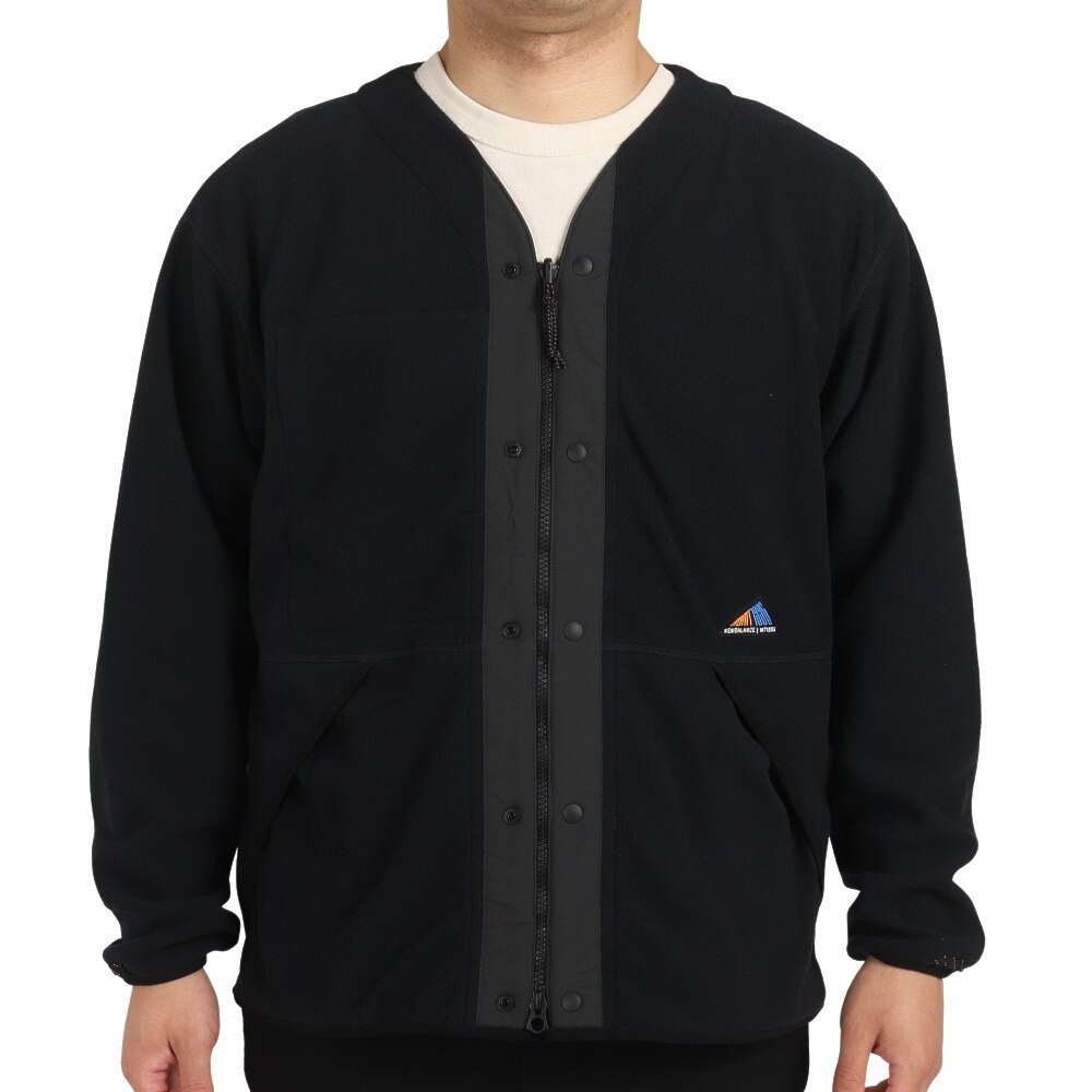 ニューバランス（new balance）（メンズ、レディース）MT1996 クラシックフリースカーディガン JMJL2056BK