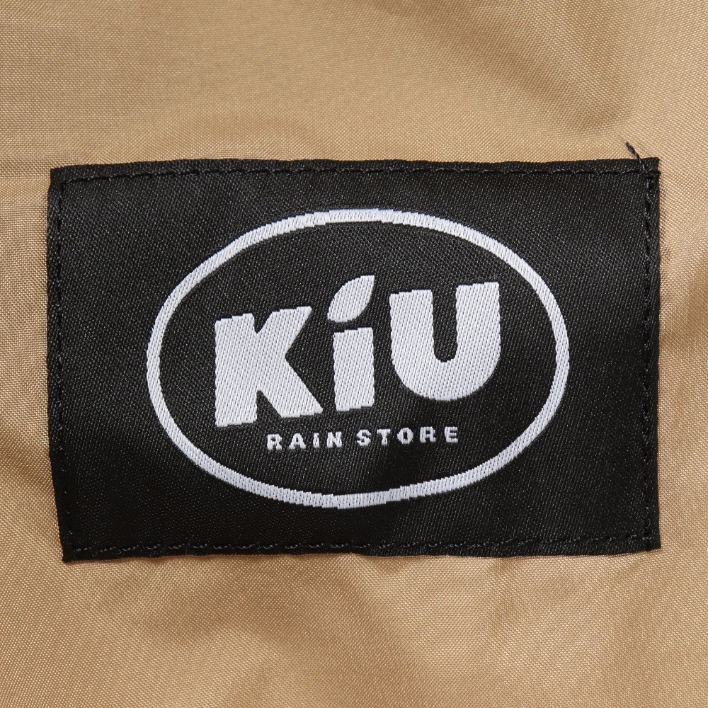 キウ（Kiu）（メンズ、レディース）レインコート レインポンチョ デイリー K319-911 ベージュ 収納袋付