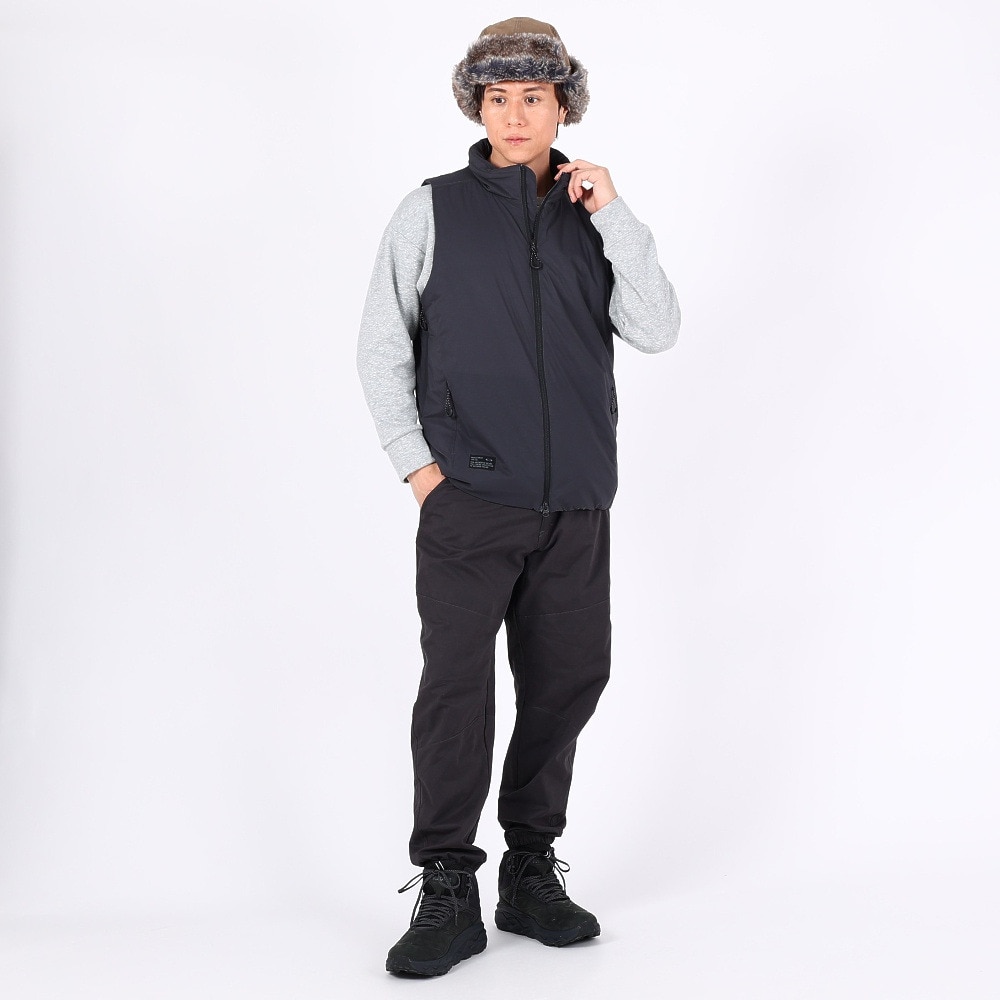 オークリー（OAKLEY）（メンズ）USサイズ 撥水 防風 防寒 UVカット ベスト トップス FGL PUFFER INSULATED ベスト FOA405810-01N ダークグレー