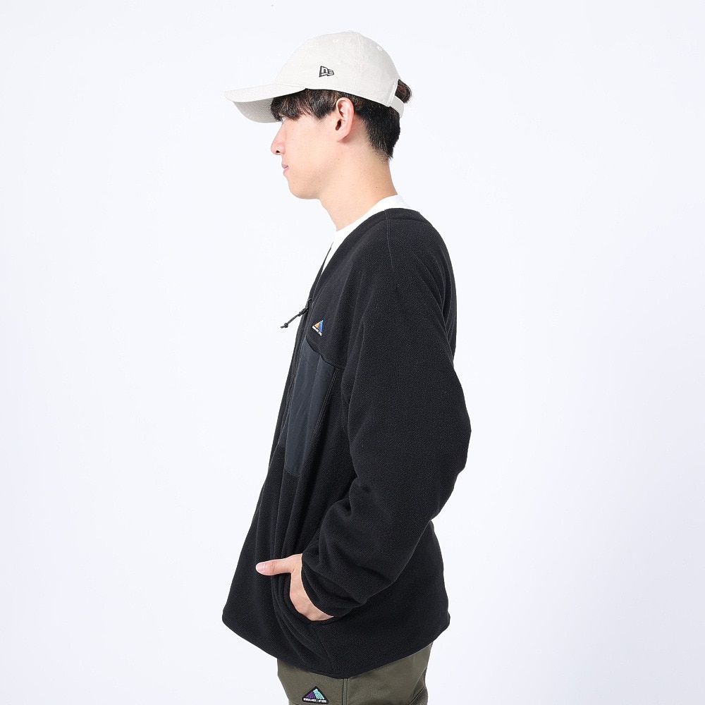 ニューバランス（new balance）（メンズ）フリースジャケット MT1996 クラシック 2way フリースカーディガン AMJ35106BK ブラック