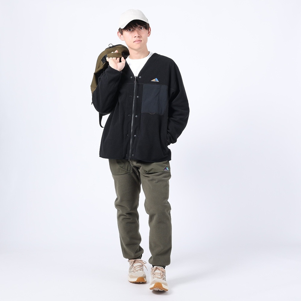 ニューバランス（new balance）（メンズ）フリースジャケット MT1996 クラシック 2way フリースカーディガン AMJ35106BK ブラック