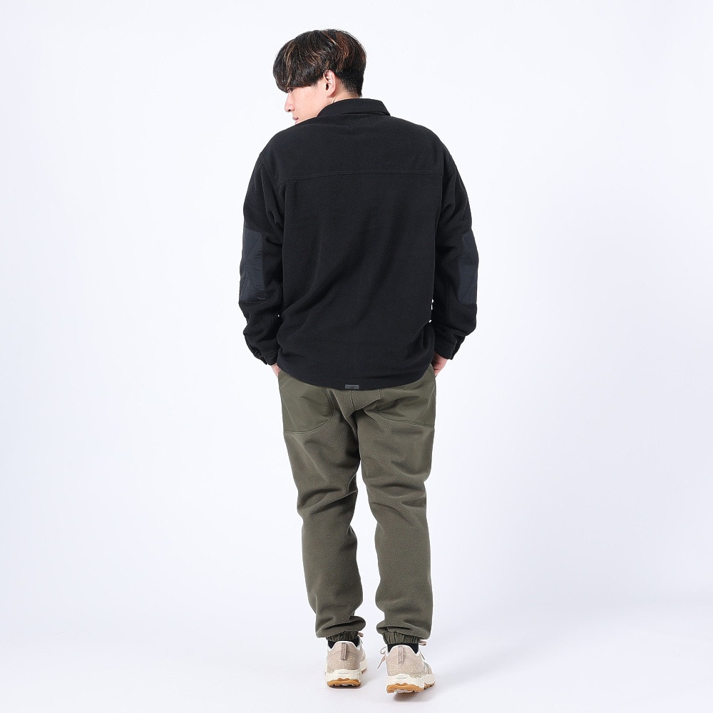ニューバランス（new balance）（メンズ）シャツジャケット MT1996 クラシックフリース CPOシャツ AMT35116BK ブラック 軽量