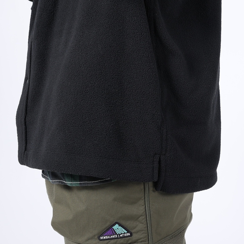 ニューバランス（new balance）（メンズ）シャツジャケット MT1996 クラシックフリース CPOシャツ AMT35116BK ブラック 軽量