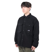 (メンズ)シャツジャケット MT1996 クラシックフリース CPOシャツ AMT35116BK ブラック 軽量