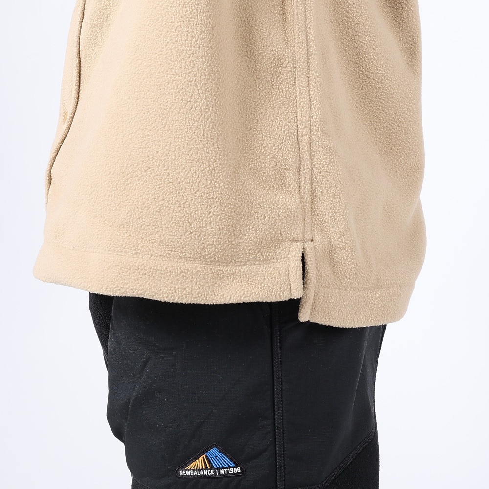 ニューバランス（new balance）（メンズ）シャツジャケット MT1996 クラシックフリース CPOシャツ AMT35116HMP ベージュ 軽量