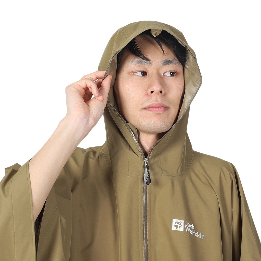 ジャックウルフスキン（JackWolfskin）（メンズ）防水透湿 防風 タープトランスフォーム ポンチョ 5033751-5153