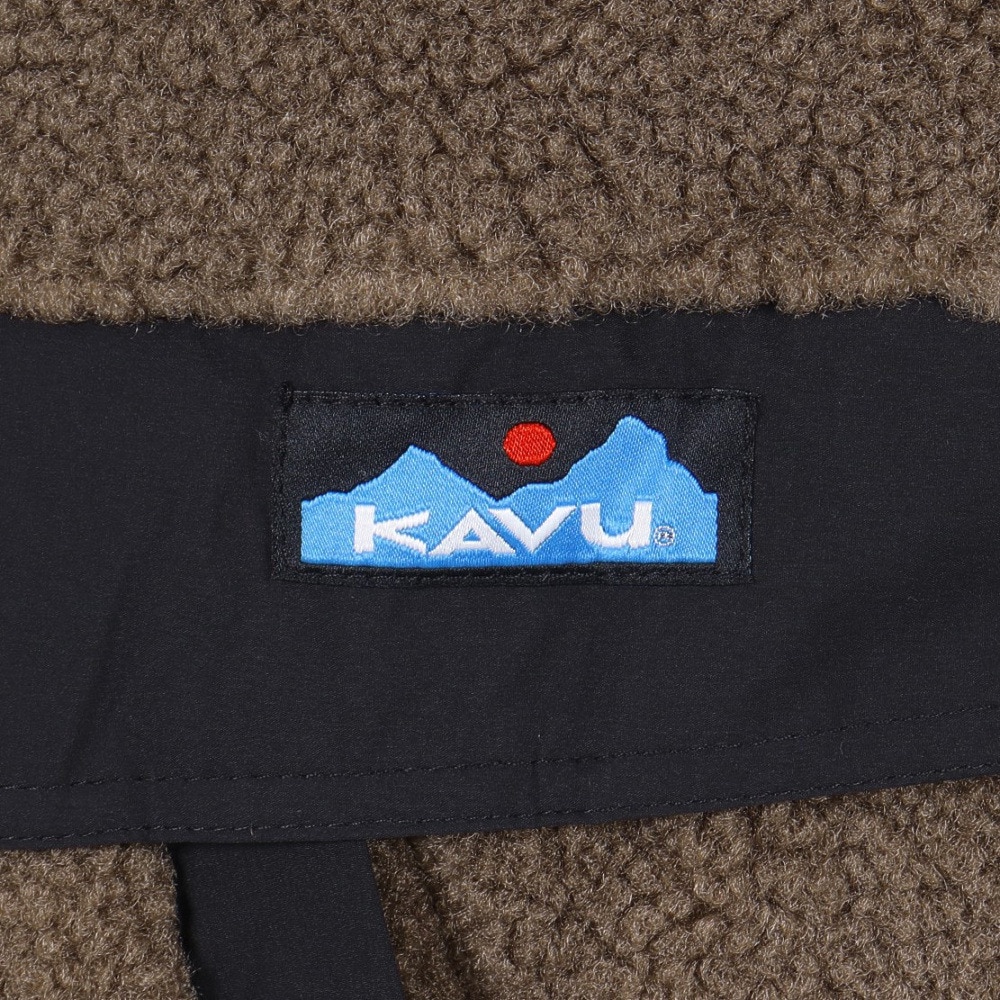 カブー（KAVU）（メンズ）ポートプルオーバー ボア トップス 19811512 ウォルナット