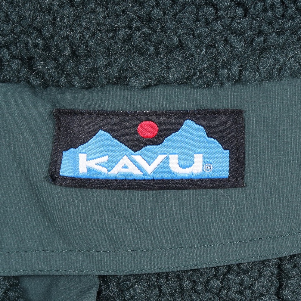 カブー（KAVU）（メンズ）ポートプルオーバー ボア トップス 19811512 グリーンゲーブル