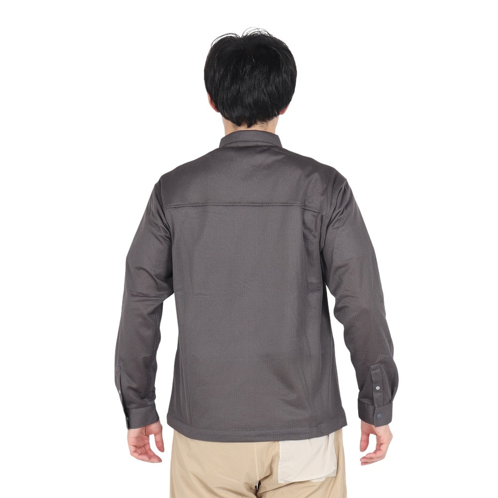 ジャックウルフスキン（JackWolfskin）（メンズ）テックフレックス ラウンジシャツ A63278-6945