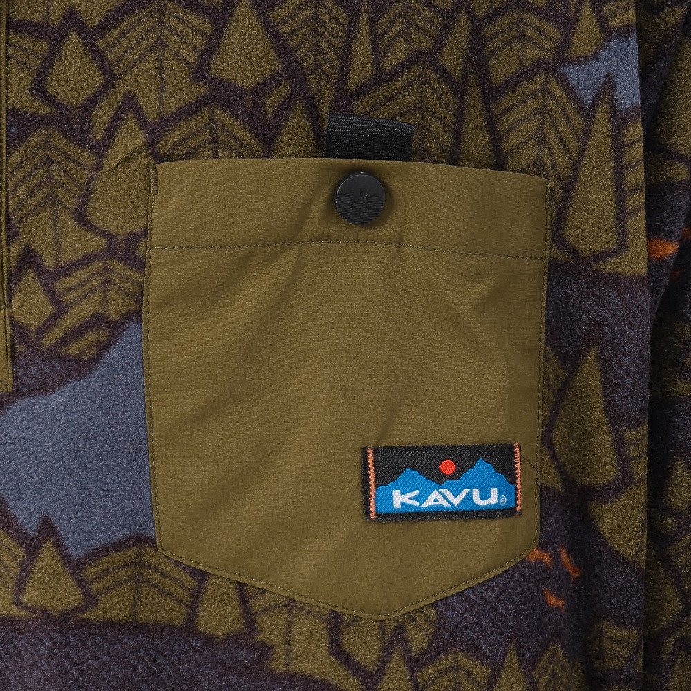 KAVU（KAVU）（メンズ）ティーナウェイ フリース プルオーバー 19810361サスカッチナイト