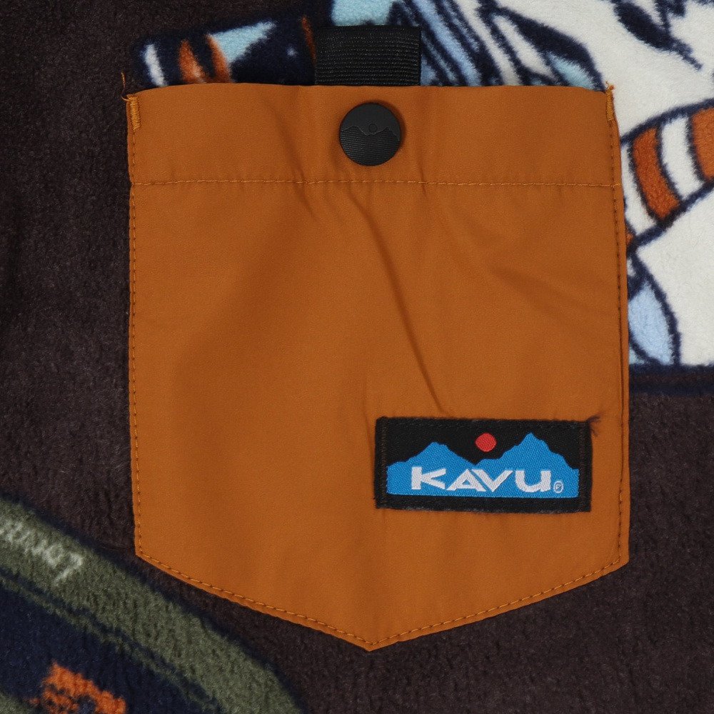 KAVU（KAVU）（メンズ）ティーナウェイ フリース プルオーバー 19810361スノーグローブ