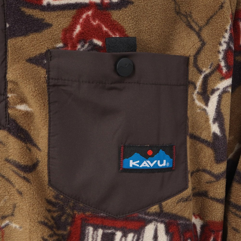 KAVU（KAVU）（メンズ）ティーナウェイ フリース プルオーバー 19810361ハイランドキャンプ
