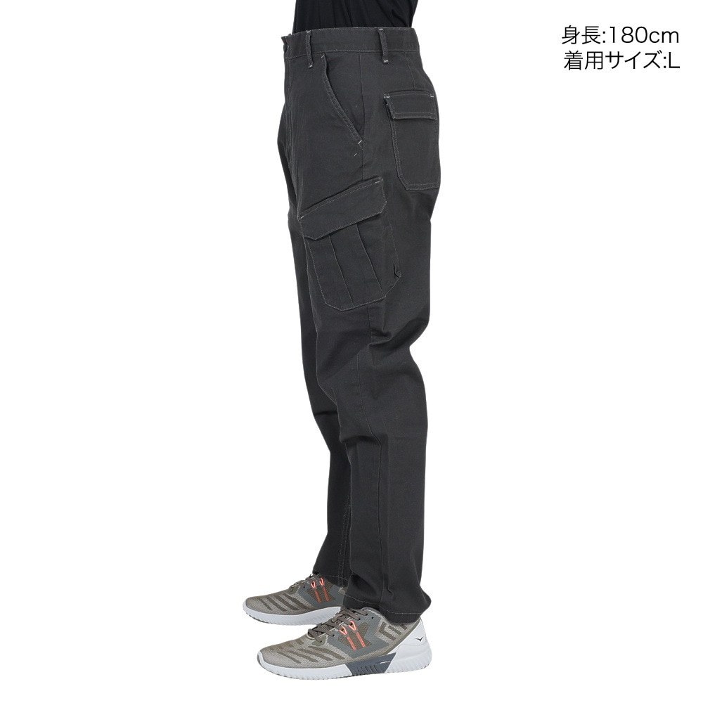 クリフメイヤー（KRIFF MAYER）（メンズ）パンツ ボトム ツイルキャンプカーゴパンツ 2234000-17:CHARCOAL グレー ストレッチ 軽量