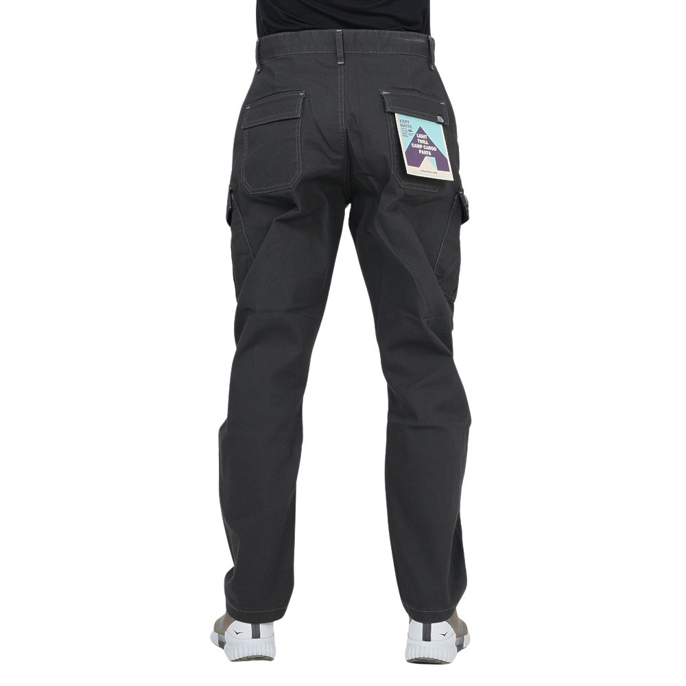 クリフメイヤー（KRIFF MAYER）（メンズ）パンツ ボトム ツイルキャンプカーゴパンツ 2234000-17:CHARCOAL グレー ストレッチ 軽量