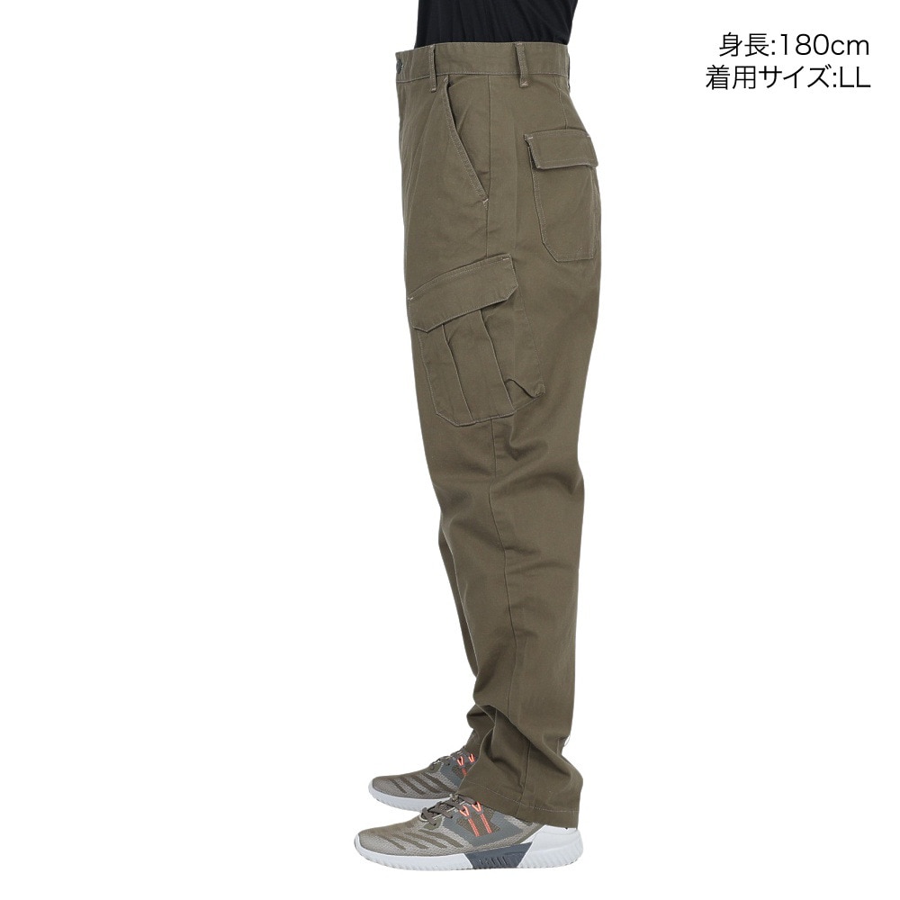 クリフメイヤー（KRIFF MAYER）（メンズ）パンツ ボトム ツイルキャンプカーゴパンツ 2234000-69:KHAKI カーキ ストレッチ ウエスト調節 春