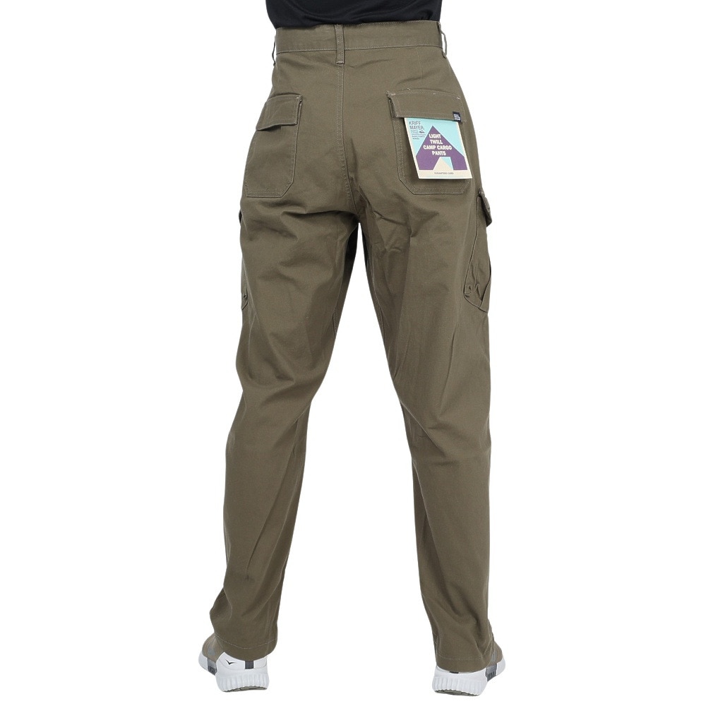 クリフメイヤー（KRIFF MAYER）（メンズ）パンツ ボトム ツイルキャンプカーゴパンツ 2234000-69:KHAKI カーキ ストレッチ ウエスト調節 春