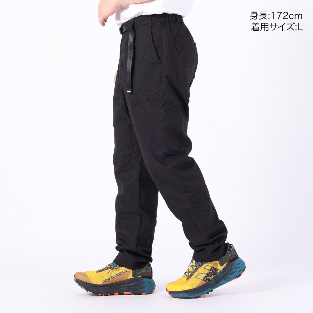 クリフメイヤー（KRIFF MAYER）（メンズ）難燃加工 マイクロフリース裏地 HINOKOライトクライミングパンツ 2315108-19 BLACK ブラック 焚火 BBQ ガゼットクロッチ