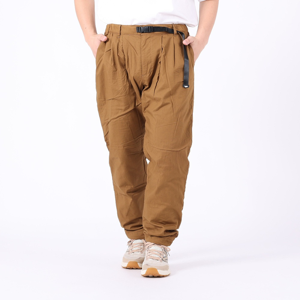 クリフメイヤー（KRIFF MAYER）（メンズ）難燃加工 マイクロフリース裏地 HINOKOライトクライミングパンツ 2315108-29 BROWN ブラウン 焚火 BBQ ガゼットクロッチ