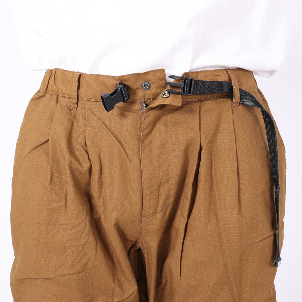 クリフメイヤー（KRIFF MAYER）（メンズ）難燃加工 マイクロフリース裏地 HINOKOライトクライミングパンツ 2315108-29 BROWN ブラウン 焚火 BBQ ガゼットクロッチ