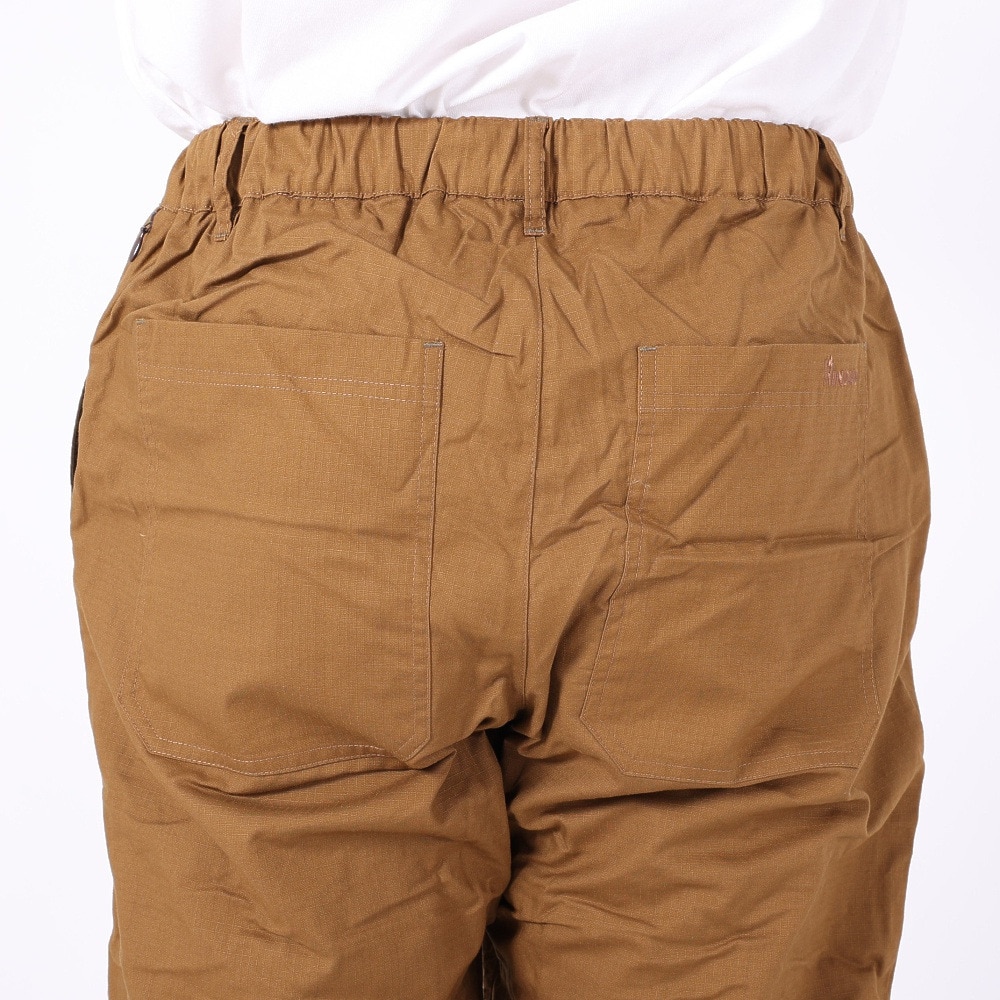 クリフメイヤー（KRIFF MAYER）（メンズ）難燃加工 マイクロフリース裏地 HINOKOライトクライミングパンツ 2315108-29 BROWN ブラウン 焚火 BBQ ガゼットクロッチ