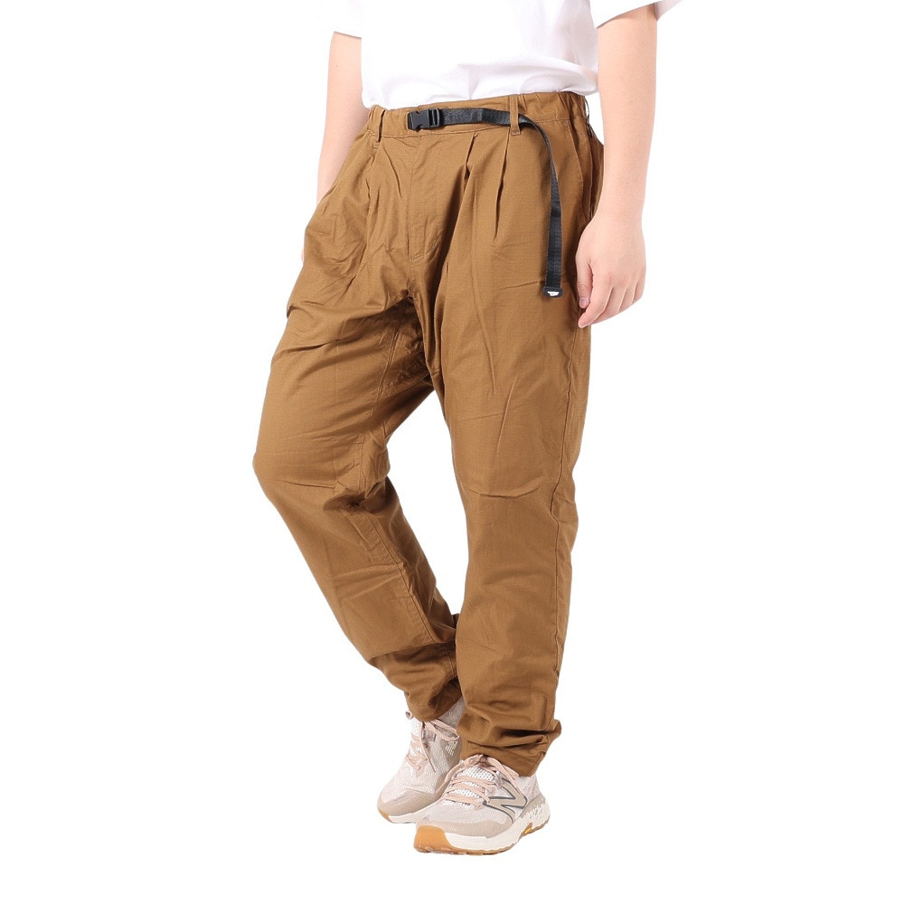 クリフメイヤー（KRIFF MAYER）（メンズ）難燃加工 マイクロフリース裏地 HINOKOライトクライミングパンツ 2315108-29 BROWN ブラウン 焚火 BBQ ガゼットクロッチ