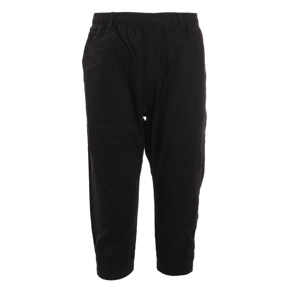  ストレッチクロップドジョガーパンツ T512136-01 BLK