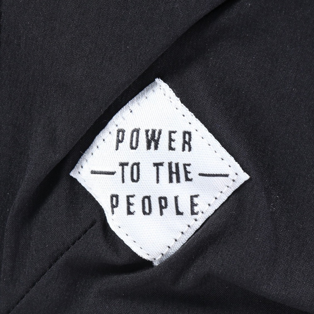 パワー・トゥ・ザ・ピープル（POWER TO THE PEOPLE）（メンズ）撥水 軽量 ストレッチ ショートパンツ MV ナイロンカーゴパンツ 3501057-01 BLK ブラック