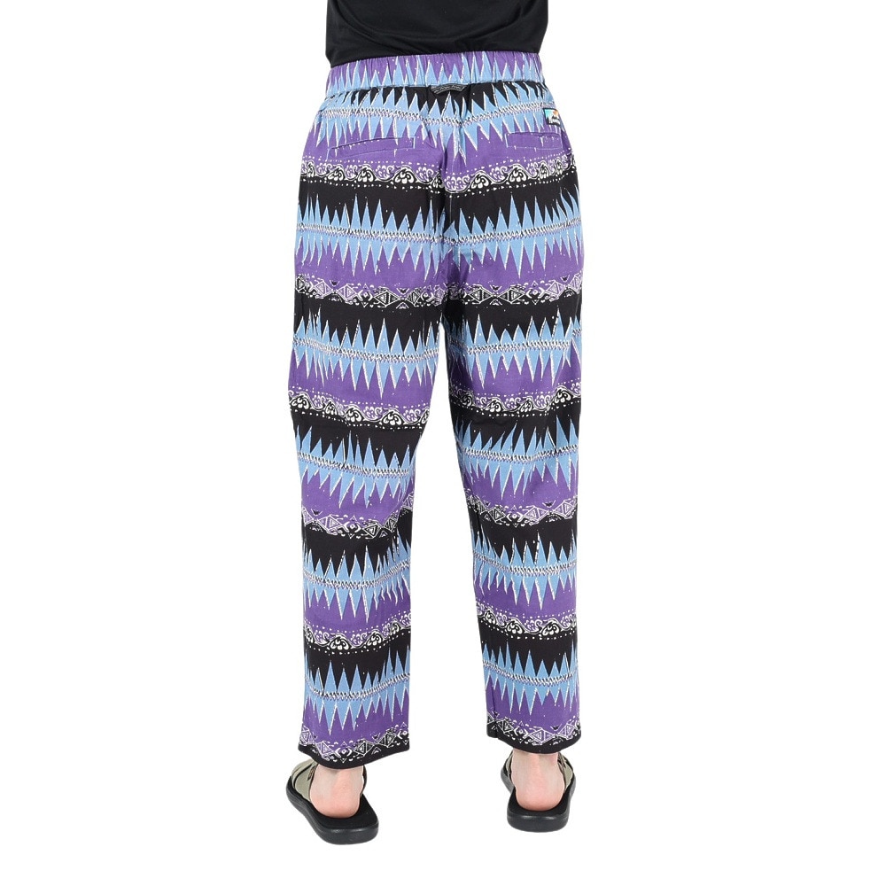 マナスタッシュ（MANASTASH）（メンズ）パンツ ボトム ジャイプールパンツ 23 792-3110014 PPL パープル×ブラック
