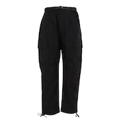 (メンズ)パンツ ボトム ライト バックサテン カーゴパンツ WT23032SK-BLACK ブラック