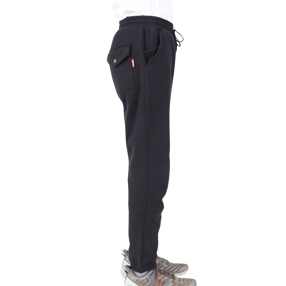 コールマン（Coleman）（メンズ）パンツ ボトム ストレッチ スウェットパンツ X4352A BLK ブラック フラップポケット ウエストドローコード