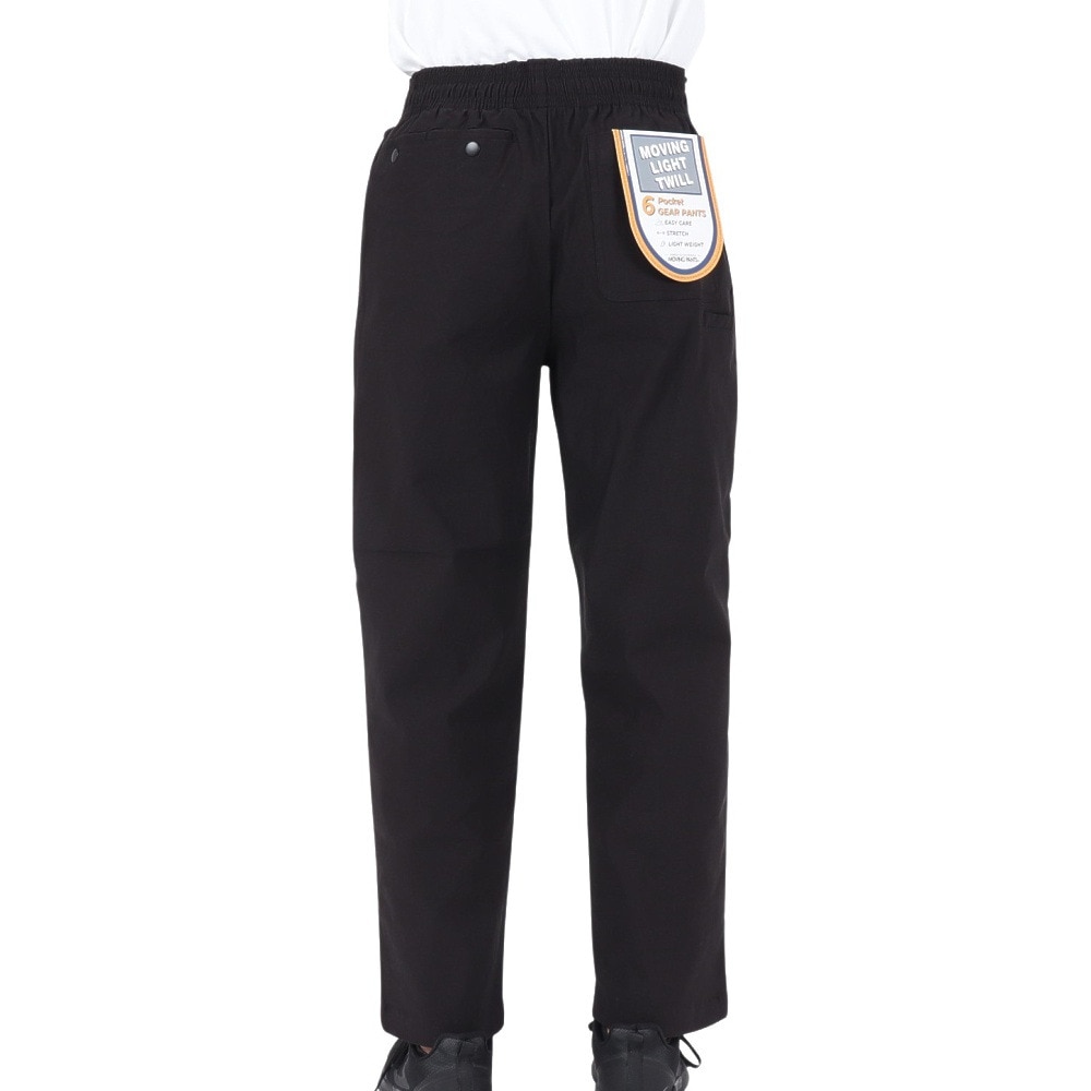 パワー・トゥ・ザ・ピープル（POWER TO THE PEOPLE）（メンズ）パンツ ボトム MOVING ナイロンツイルギアパンツ 3701101-01 BLK ブラック 耐久性 アクティブウェア