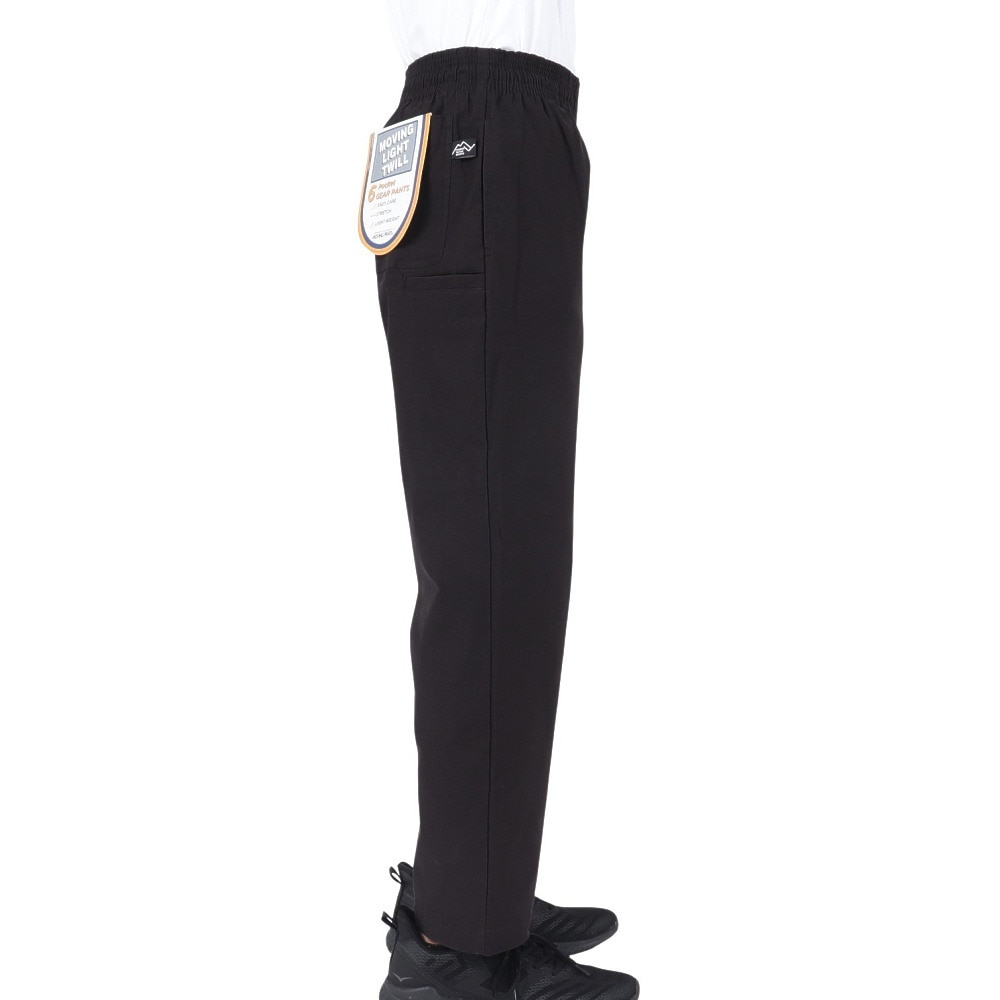 パワー・トゥ・ザ・ピープル（POWER TO THE PEOPLE）（メンズ）パンツ ボトム MOVING ナイロンツイルギアパンツ 3701101-01 BLK ブラック 耐久性 アクティブウェア