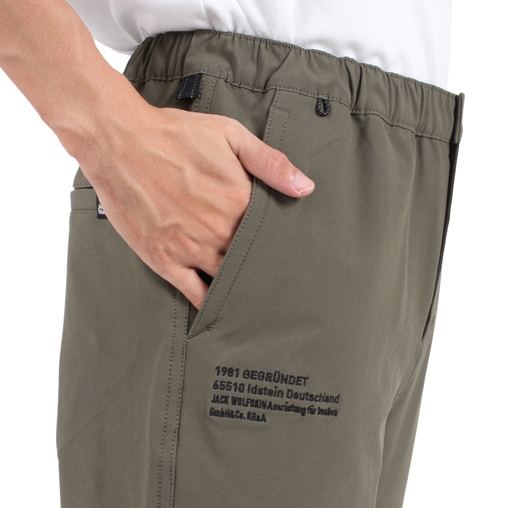 ジャックウルフスキン（JackWolfskin）（メンズ）パンツ ボトム URBAN CLIMB パンツ V2 5032501-5066 カーキ 撥水 ストレッチ