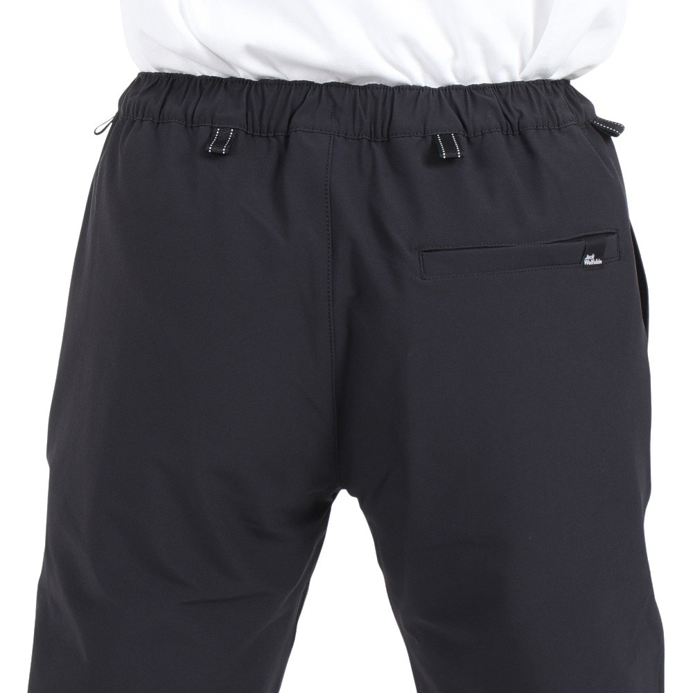 ジャックウルフスキン（JackWolfskin）（メンズ）パンツ ボトム URBAN CLIMB パンツ V2 5032501-6000 ブラック 撥水 ストレッチ