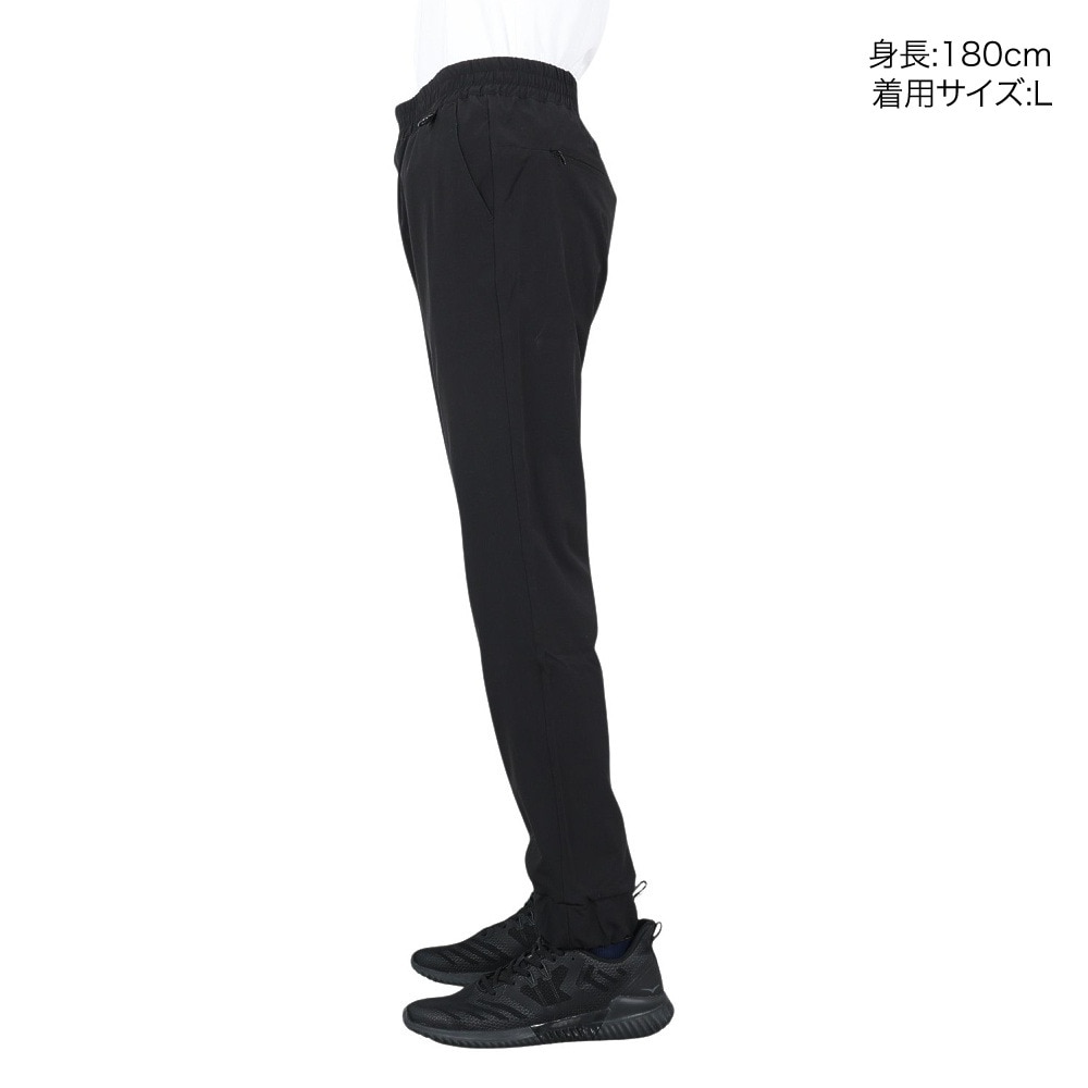 クリフメイヤー（KRIFF MAYER）（メンズ）撥水 防水 軽量 ストレッチ アクティブ イージージョガーパンツ 2337814-19:BLACK ブラック