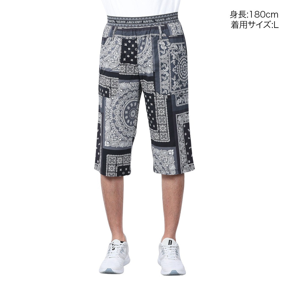 クリフメイヤー（KRIFF MAYER）（メンズ）接触冷感 LOHATECO ロハテコクロップドパンツ 2347815-17:CHARCOAL