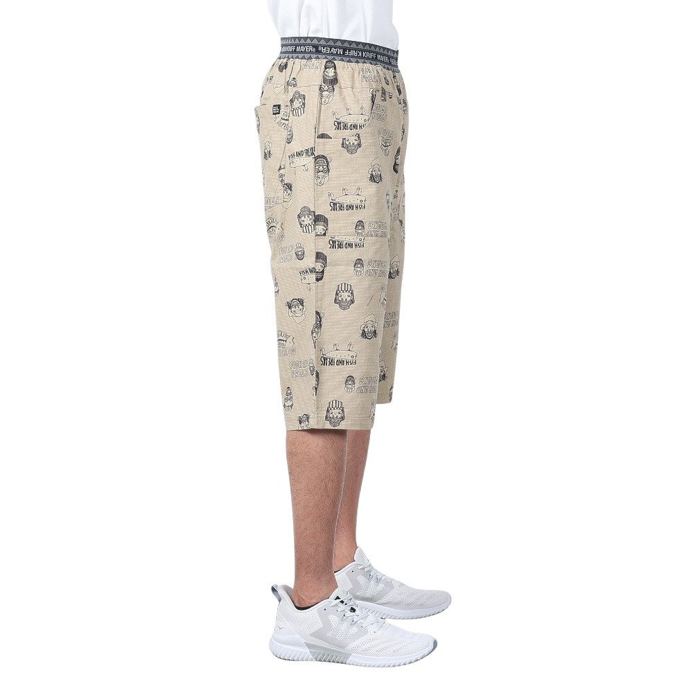 クリフメイヤー（KRIFF MAYER）（メンズ）接触冷感 LOHATECO ロハテコクロップドパンツ 2347815-21:S/BEIGE