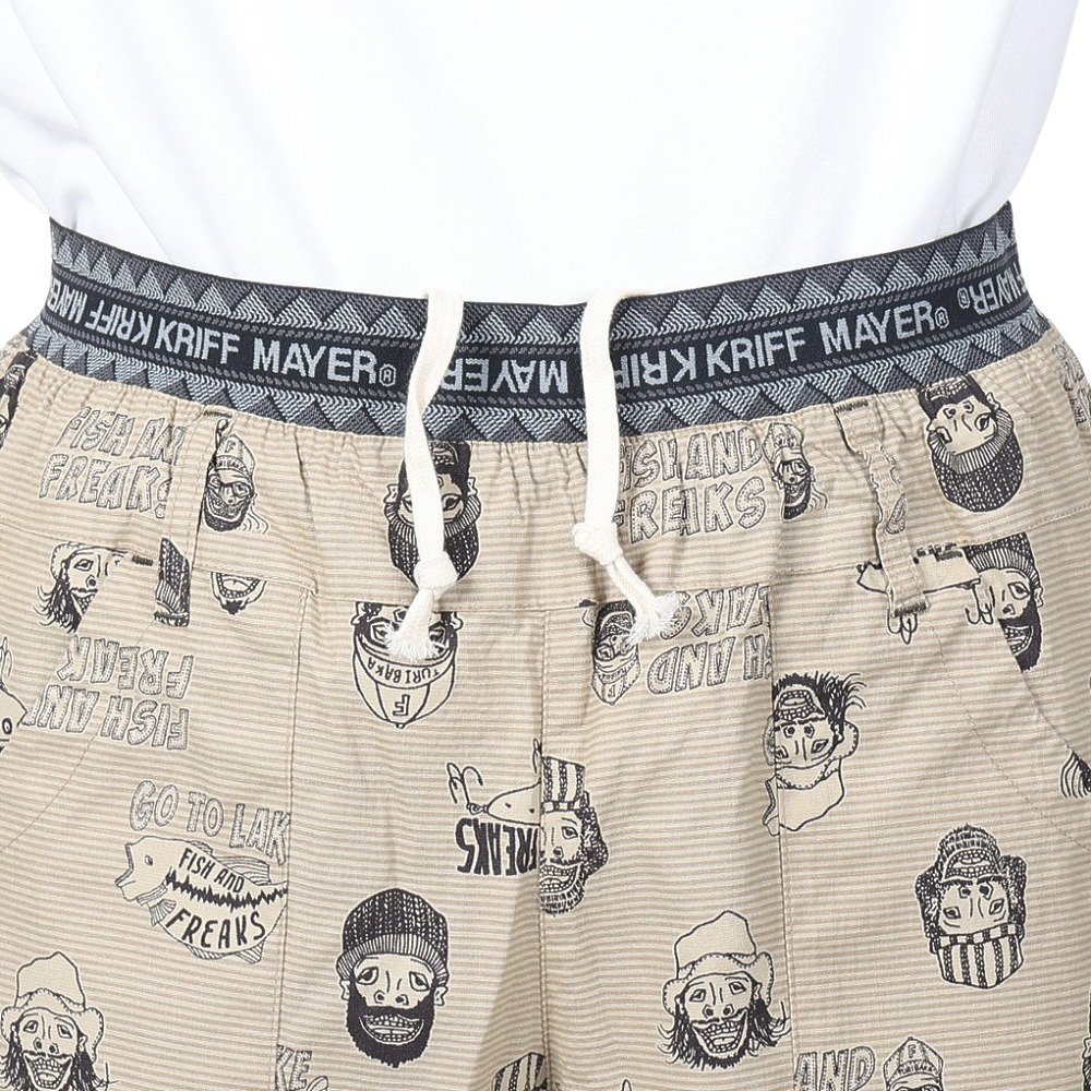 クリフメイヤー（KRIFF MAYER）（メンズ）接触冷感 LOHATECO ロハテコクロップドパンツ 2347815-21:S/BEIGE