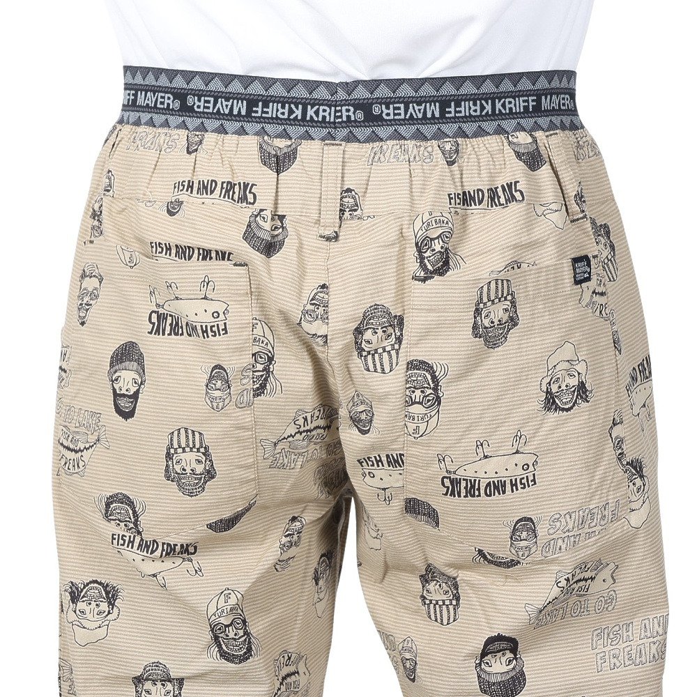 クリフメイヤー（KRIFF MAYER）（メンズ）接触冷感 LOHATECO ロハテコクロップドパンツ 2347815-21:S/BEIGE