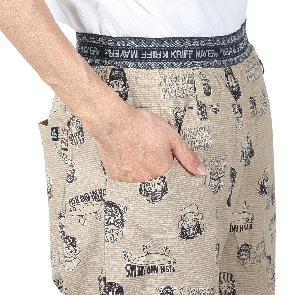 クリフメイヤー（KRIFF MAYER）（メンズ）接触冷感 LOHATECO ロハテコクロップドパンツ 2347815-21:S/BEIGE