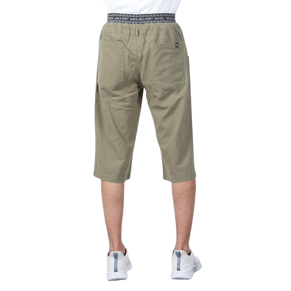 クリフメイヤー（KRIFF MAYER）（メンズ）接触冷感 LOHATECO ロハテコクロップドパンツ 2347815-68:OLIVE
