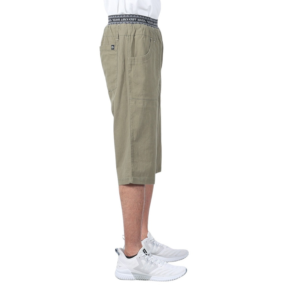 クリフメイヤー（KRIFF MAYER）（メンズ）接触冷感 LOHATECO ロハテコクロップドパンツ 2347815-68:OLIVE