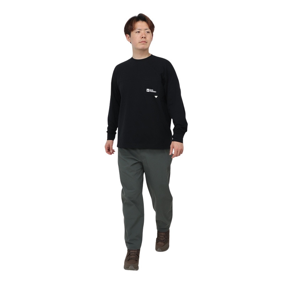 ジャックウルフスキン（JackWolfskin）（メンズ）撥水 ストレッチ ラギットクライム ロングパンツ 5027903-4136
