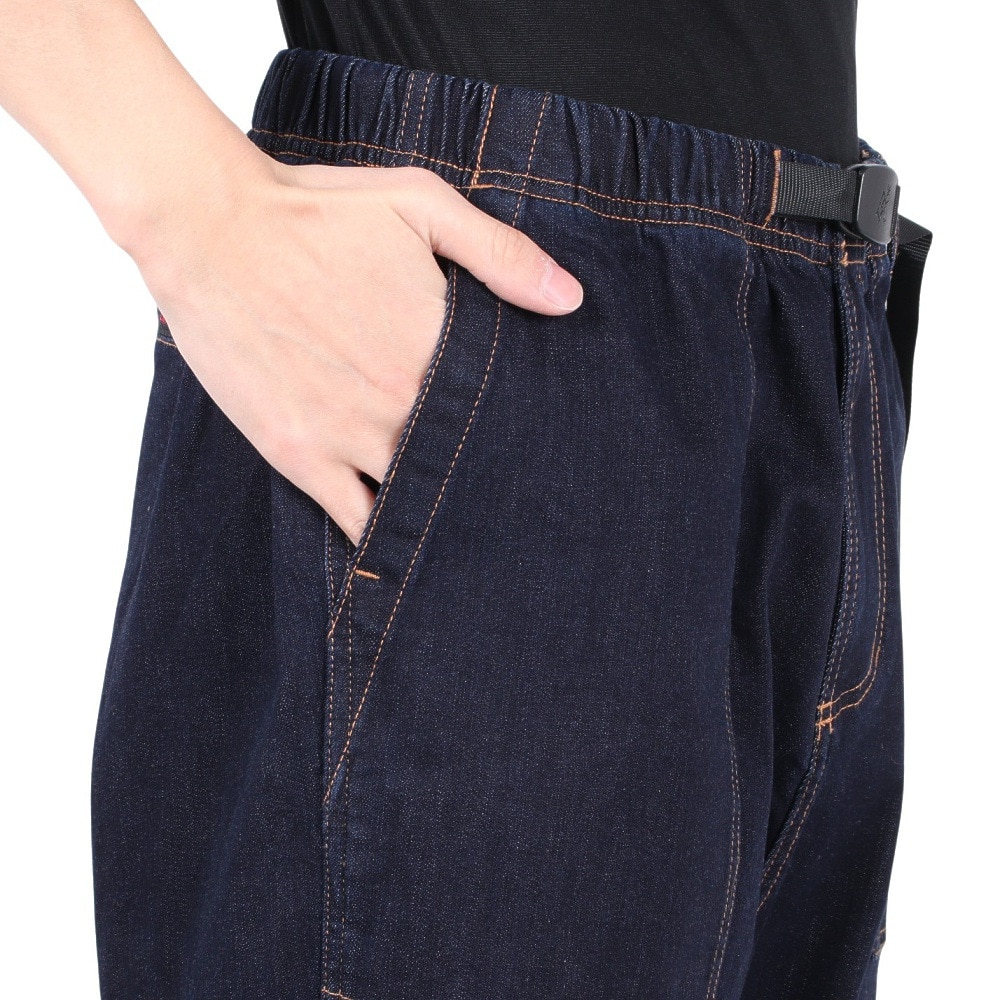 グラミチ（Gramicci）（メンズ、レディース）ストレッチデニム ルーズテーパードパンツ G3FU-P004-ONE WASH